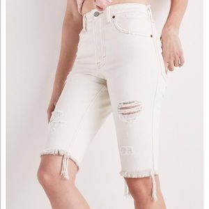 Lucky Brand High Rise Bermuda NWT